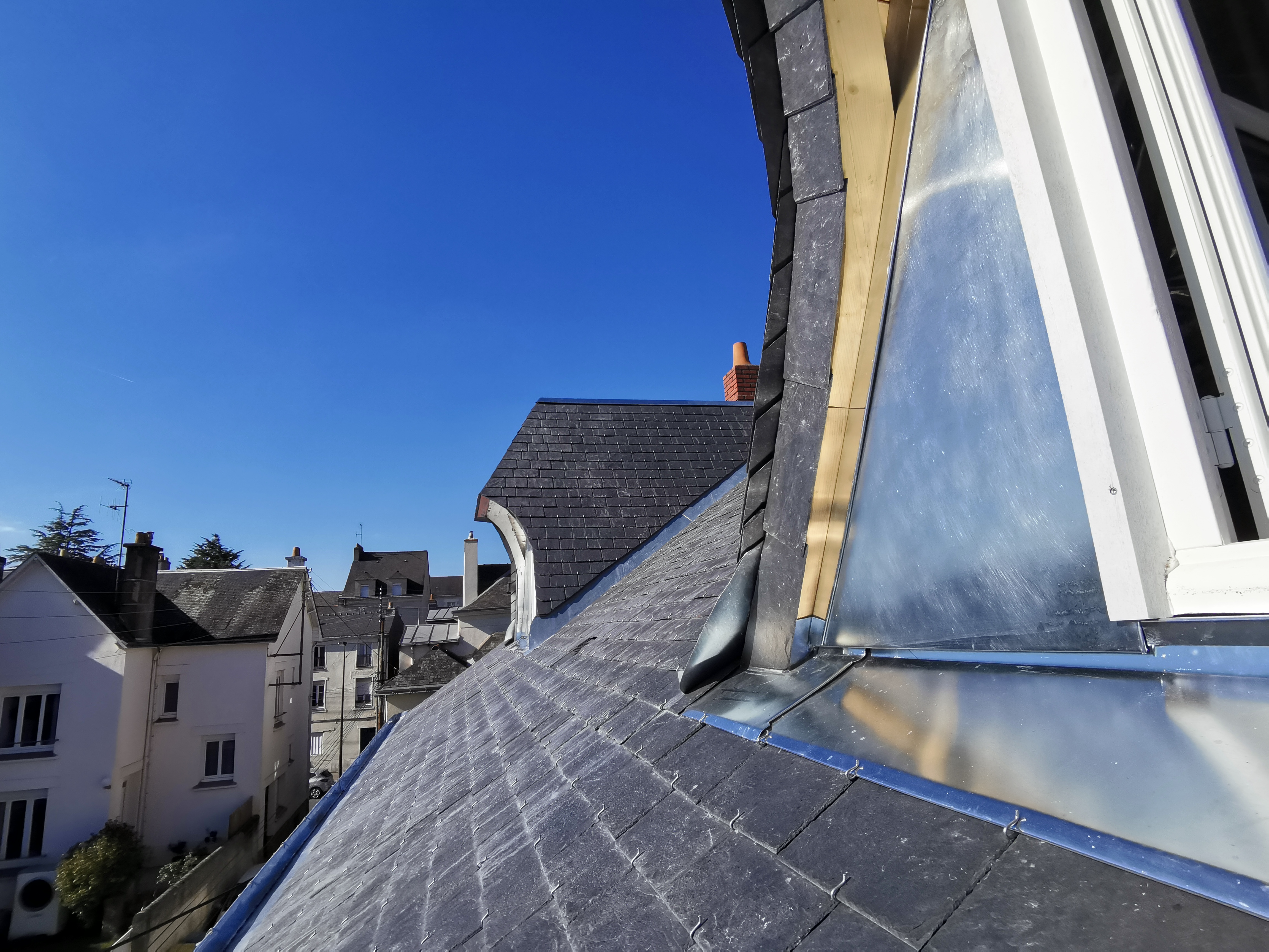 Habillage zinc lucarnes