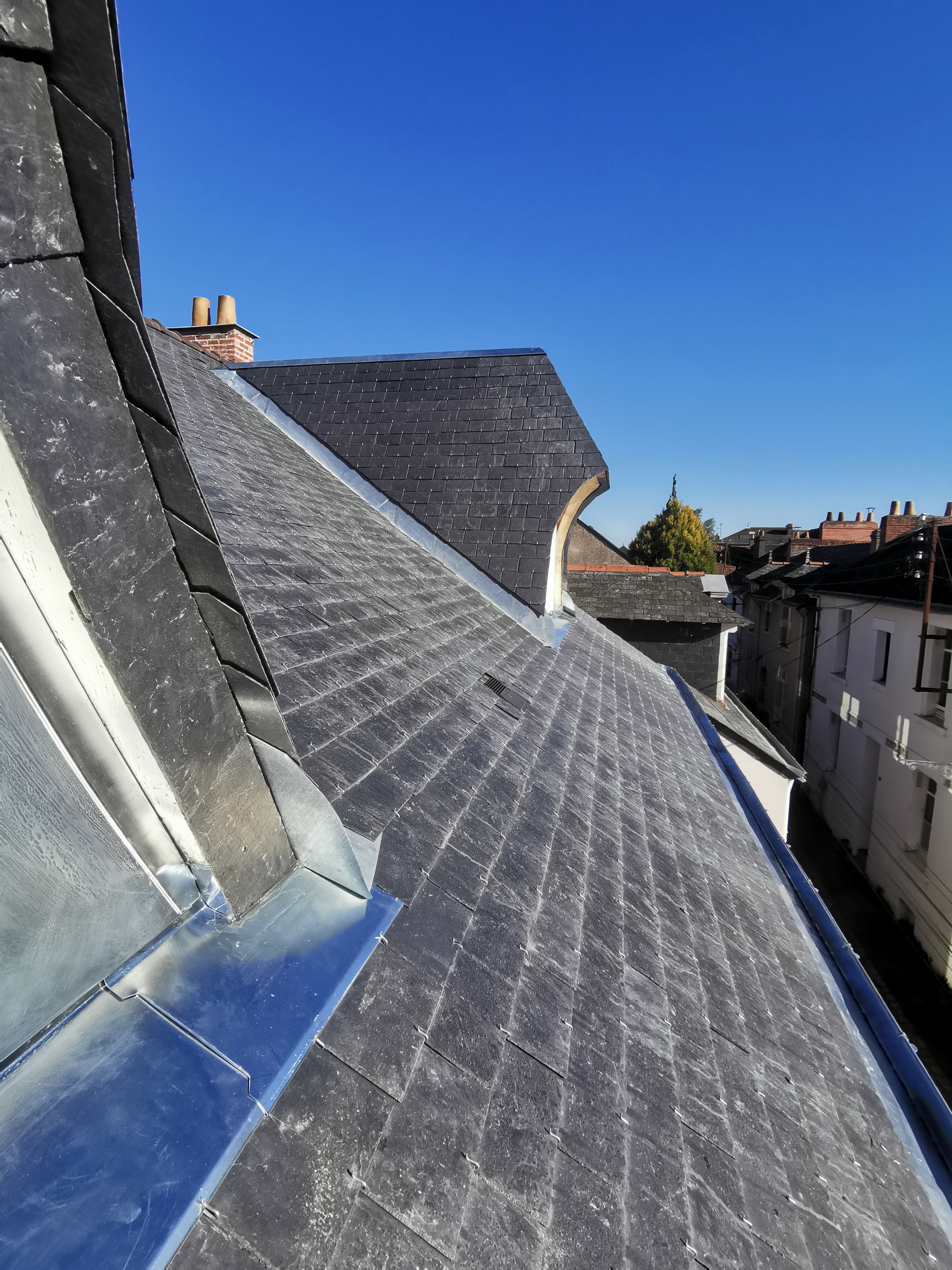 Résultat final toiture ardoise